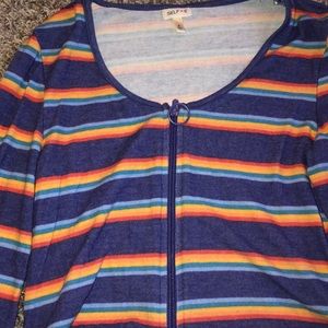 long sleeved crop top